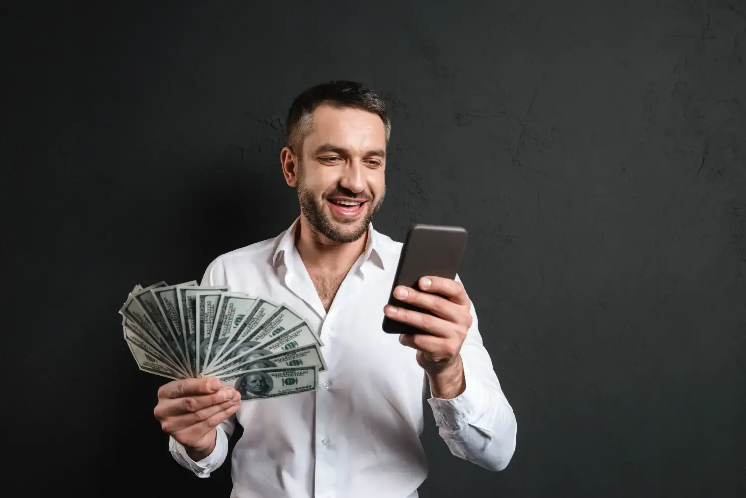 An image that represents you after referring a company for us